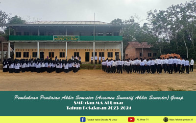 Pembukaan Penilaian Akhir Semester (Asesmen Sumatif Akhir Semester) Genap TP. 2023/2024